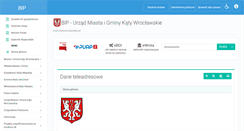 Desktop Screenshot of bip.katywroclawskie.pl
